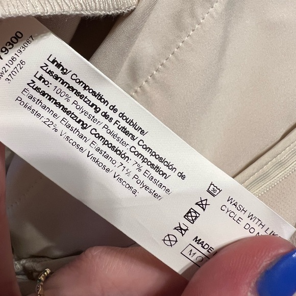 MOTF pleated ivory pants - Picture 5 of 5